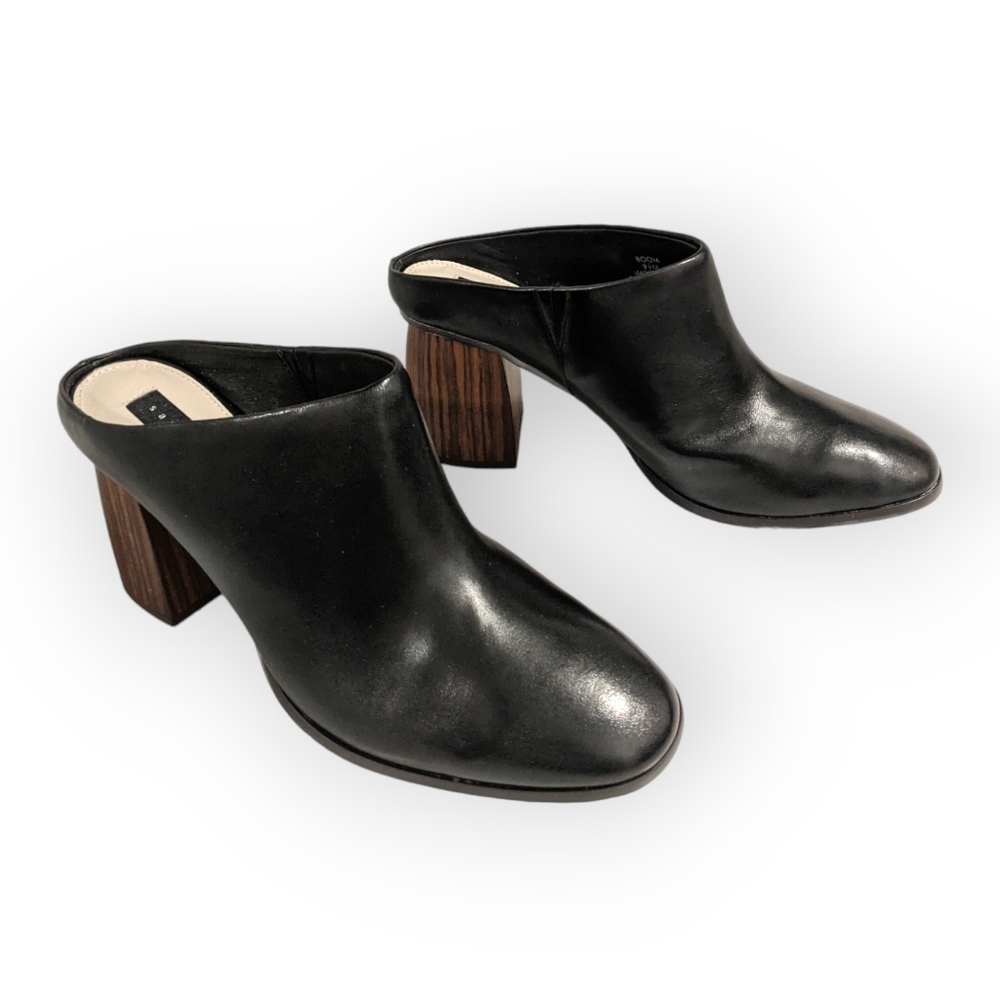 Sanctuary Black Boom Heel Mules, 9.5M - Picture 2 of 12